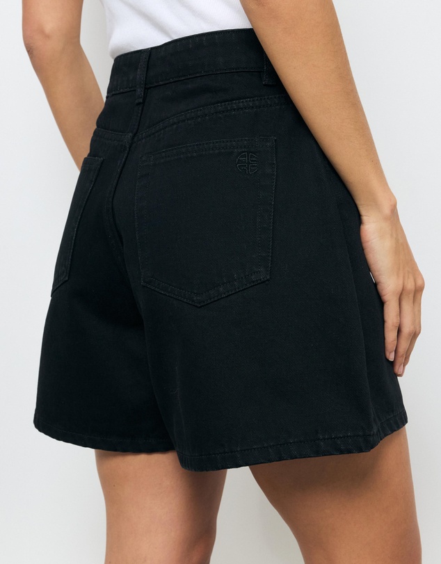 AERE - Rosa Mid Length Denim Shorts