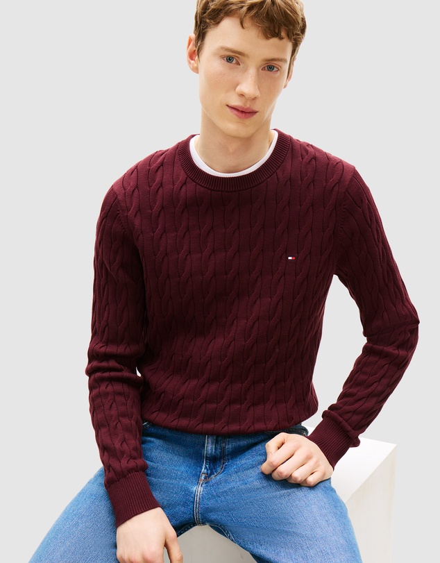 Tommy Hilfiger - Classics Cable Knit Relaxed Fit Jumper