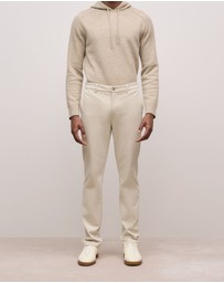 Trenery - Ponte Travel Pant in Stone