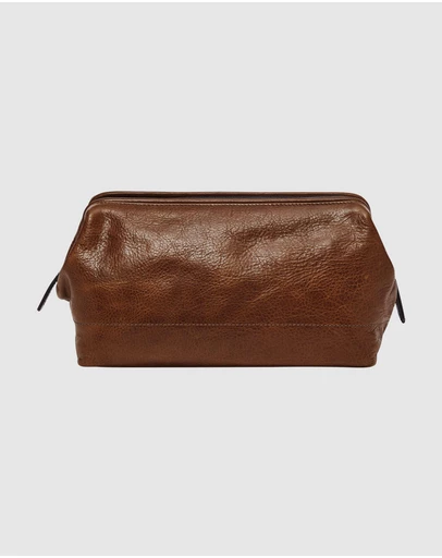 Fossil - Travel Cognac Shave Kit
