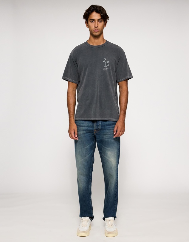 Nudie Jeans - Koffe Scratched Tracks T-Shirt