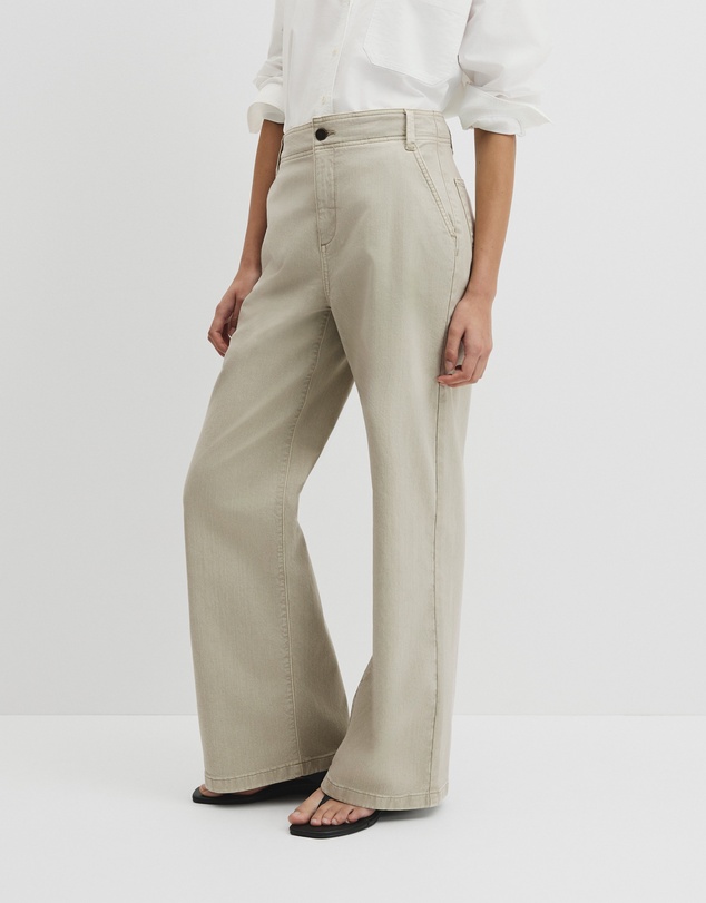 Country Road - Refined High Rise Wide Leg Jean