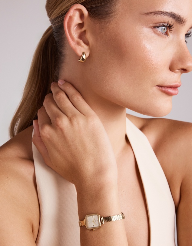 Michael Hill - Ladies 17mm Petite Watch in Gold-Tone Stainless Steel