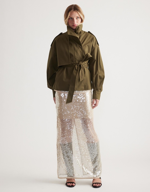 Decjuba - Frankie Sequin Maxi Skirt