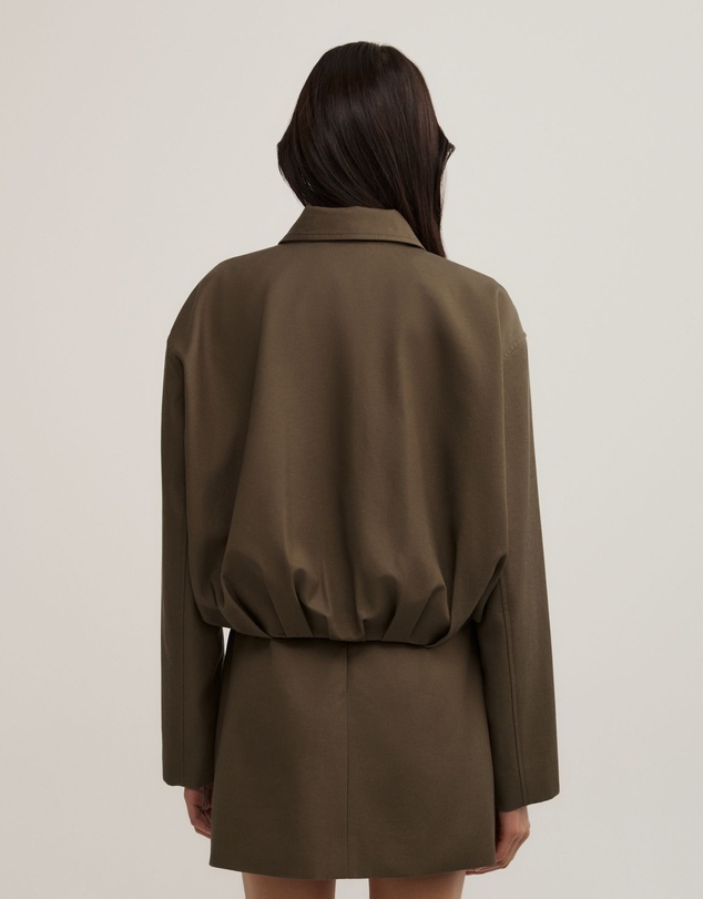 Witchery - Gathered Hem Bomber Jacket