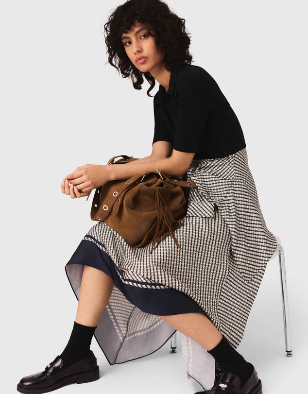 Maje - Raprinoeud Dress