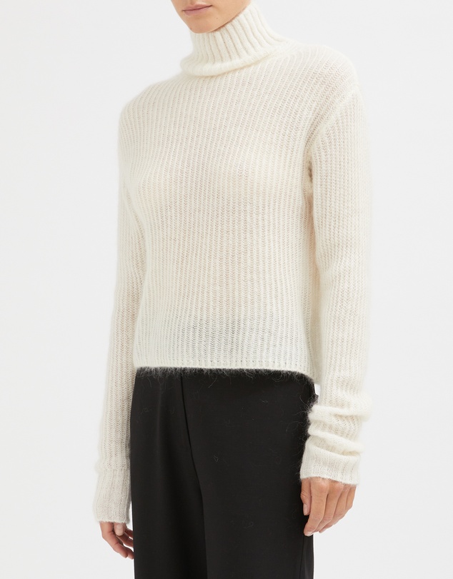 FRIEND of AUDREY - The Mohair-Wool High Neck Knit