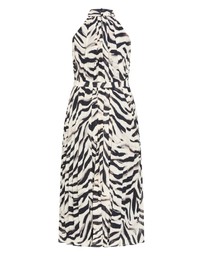 City Chic - Aida Print Pleat Maxi Dress