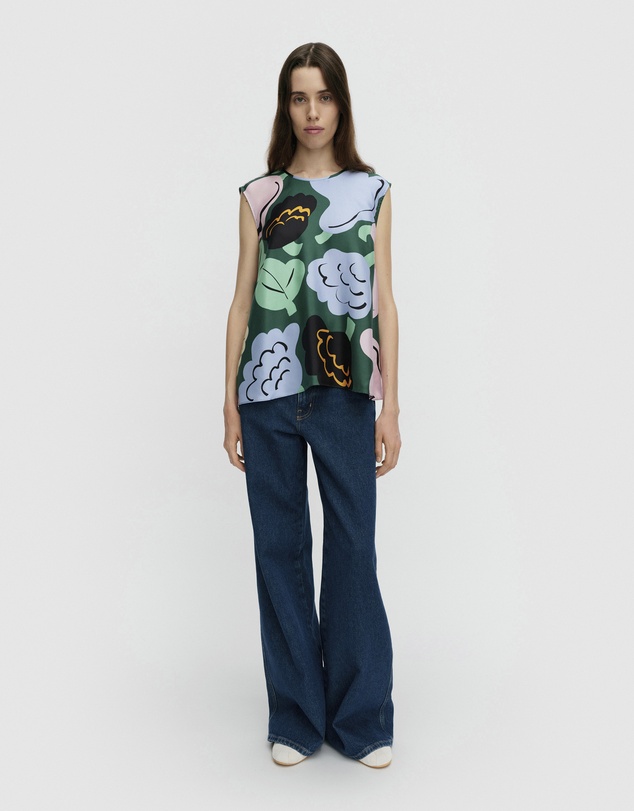 Marimekko - Katoava Kukasta Kukkaan Top