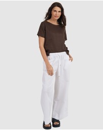 CAMIXA - Teena Linen T-shirt Top