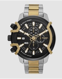 Diesel - Griffed Two Tone Chronograph Watch