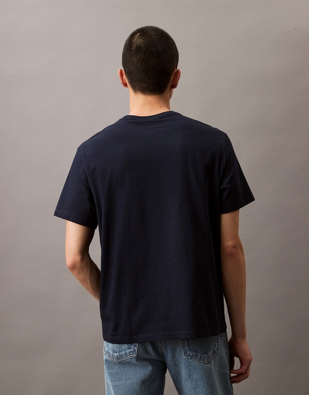 Calvin Klein Jeans - Varsity Monogram Logo Patch T-Shirt