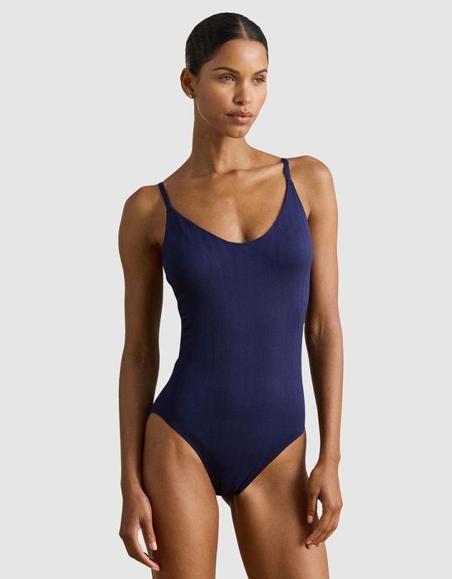 Lauren by Ralph Lauren - Herringbone Seamless Lingerie Bodysuit