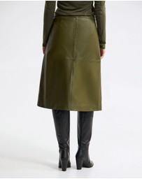 Oxford - Lulu Leather Skirt