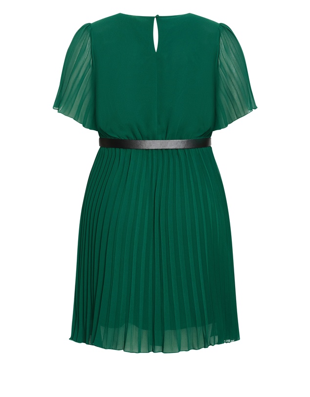 City Chic - Newberry Street Pleat Dress