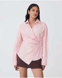 Forcast - Katrina Wrap Shirt