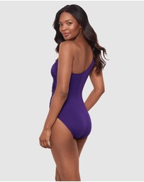 Miraclesuit Swimwear  - Network Jena One Shoulder Shaping Swimsuit
