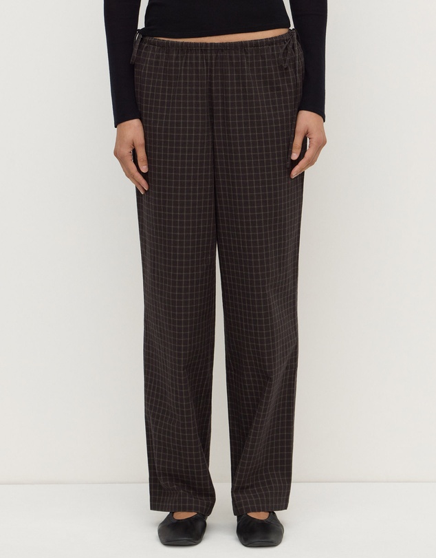 Assembly Label - Eddie Check Pants