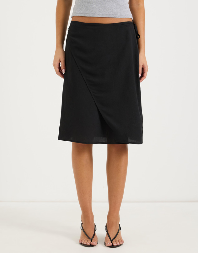 Calli - Mandy Waist Tie Midi Skirt