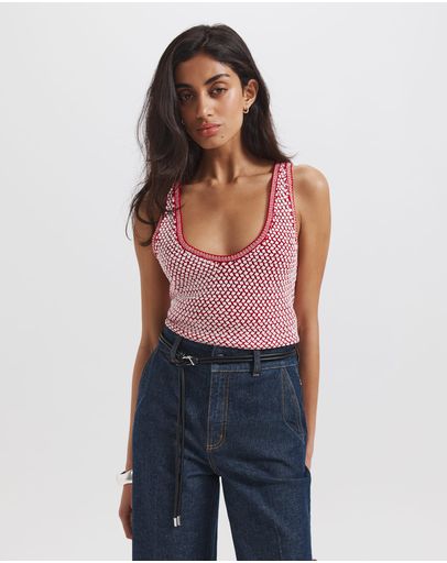 white/red
