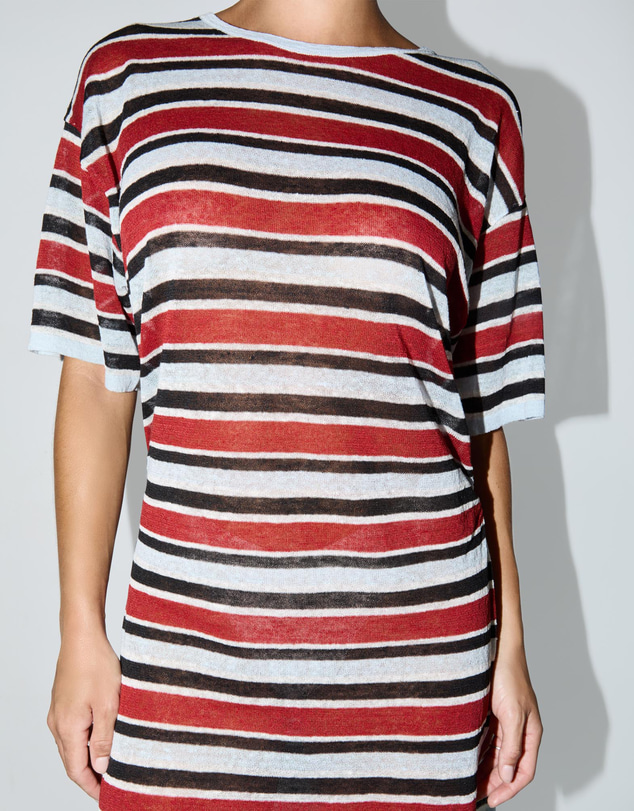 Zulu & Zephyr - Bold Stripe T-Shirt Knit Dress