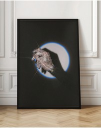 Olive et Oriel - Glitter Hand by Samantha Hearn Art Print