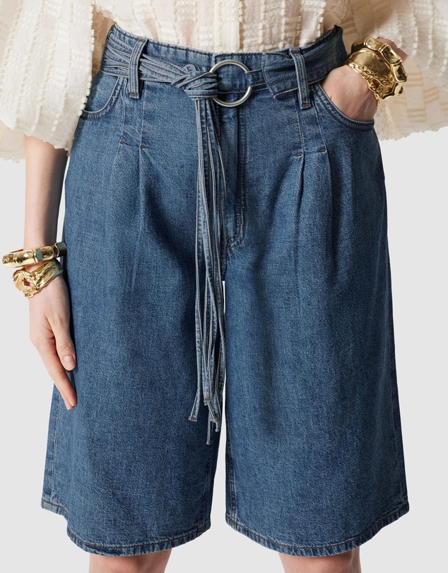 & Other Stories - Long Denim Shorts