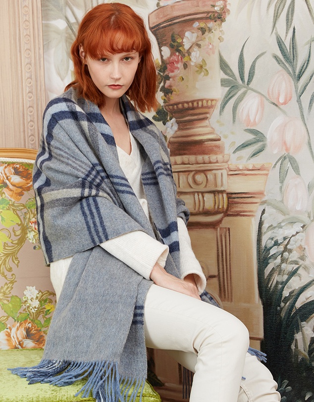 Ozwear Connection Uggs - Ugg 100% Australian Merino Wool Reversible Wrap Slate Grey