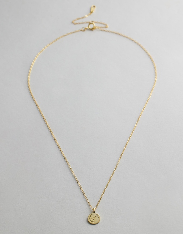 Native Sol - Scorpio Star Sign Pendant Necklace