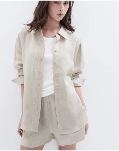 UNISON - The Classic Oversized Linen Shirt