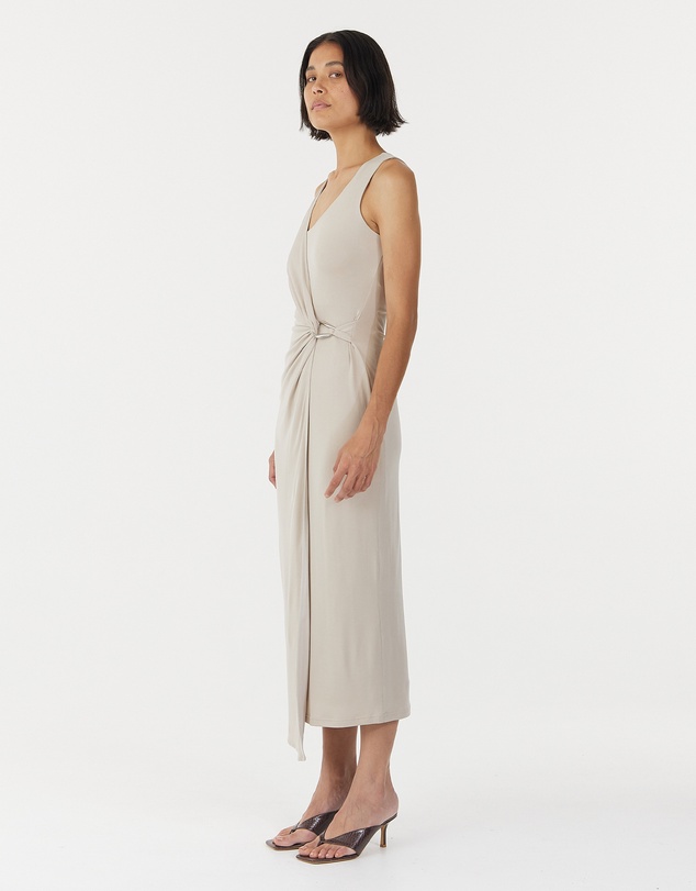 Third Form - Stirling Twist Cross Over Midi Dress