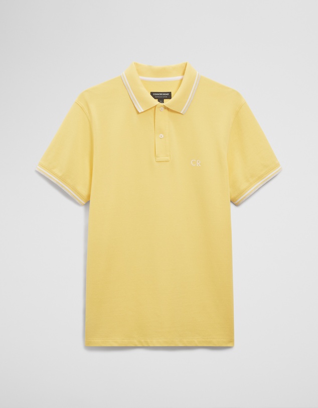 Country Road - Australian Cotton Cr Logo Pique Polo