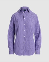 Polo Ralph Lauren - Classic Fit Striped Cotton Shirt - ICONIC EXCLUSIVE