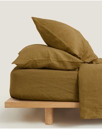 Carlotta + Gee - 100% Linen Fitted Sheet