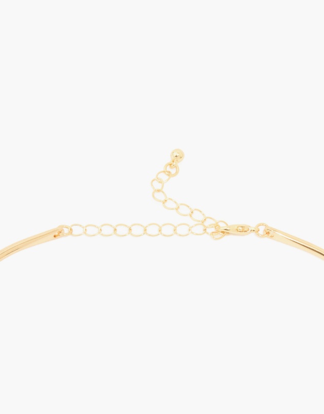 Lovisa - Gold Plated Collar Double Oval Pendant Necklace
