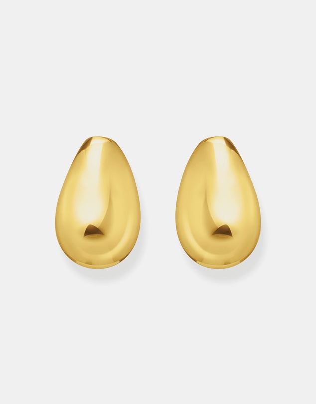 THOMAS SABO - Ear studs in drop shape gold