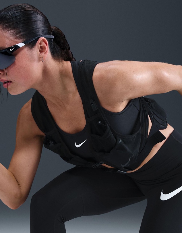 Nike - Tempo Swoosh Run Dri-FIT High-Waisted 7/8 Running Leggings