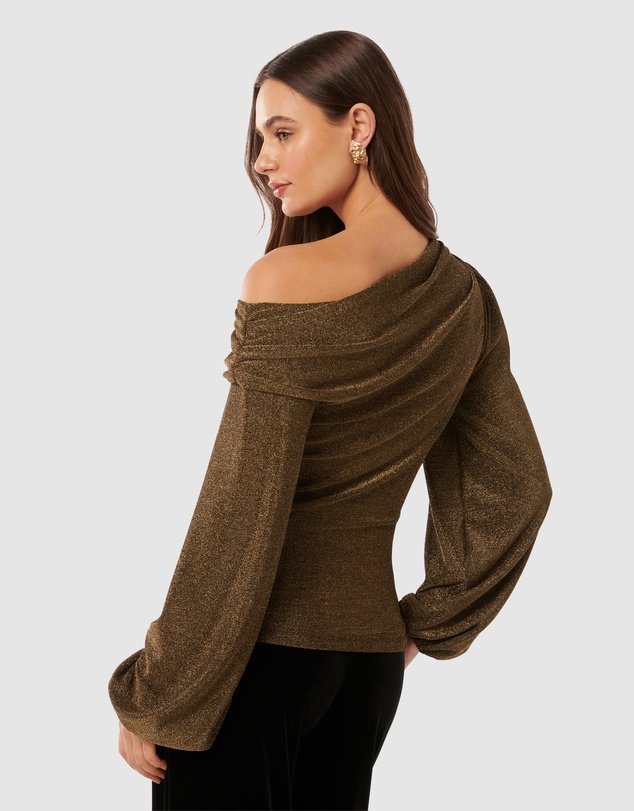 Forever New - Cynthia Tipped Shoulder Top