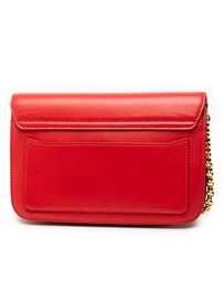 Pre-Loved by Azura Reborn - Pre-Loved Small Calfskin and Suede C Clutch With Chain