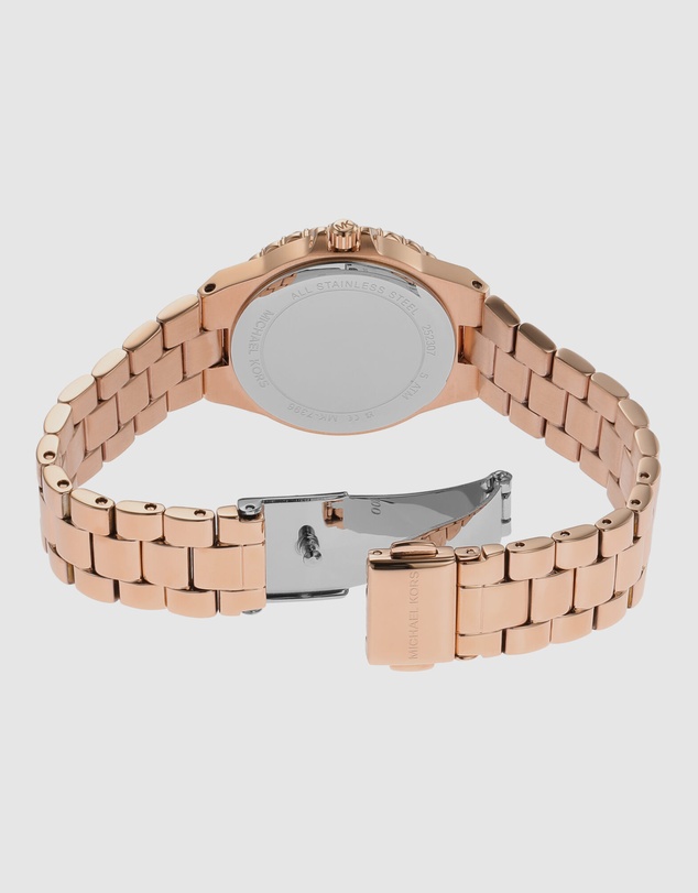 Michael Kors - Lennox Rose Gold Tone Analogue Watch
