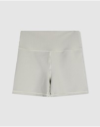Zulu & Zephyr - Rib 4 Inch Bike Shorts