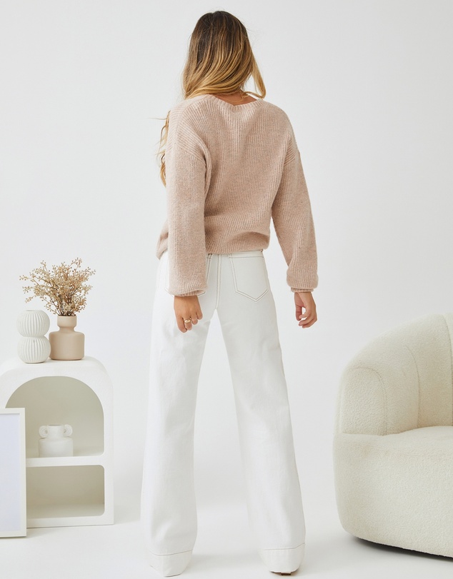 Esther & Co - Harvie Knit - Cappuccino