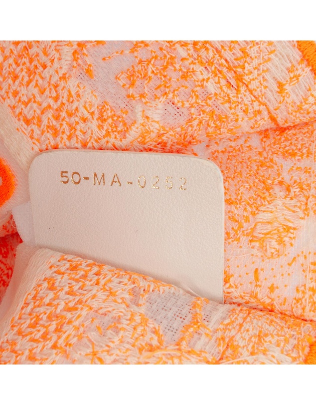 Pre-Loved by Azura Reborn - Pre-Loved Mini Canvas Embroidered Dioriviera Toile De Jouy Book Tote