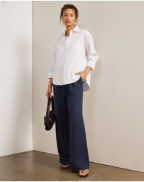 AERE - Marlow Linen Relaxed Pants