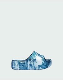 Melissa - Melissa Free Platform Slide Denim
