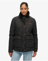 Superdry - Cord Trimmed Liner Slim Fit Jacket