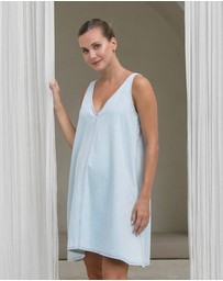 Soon Maternity - Emily Denim Mini Dress