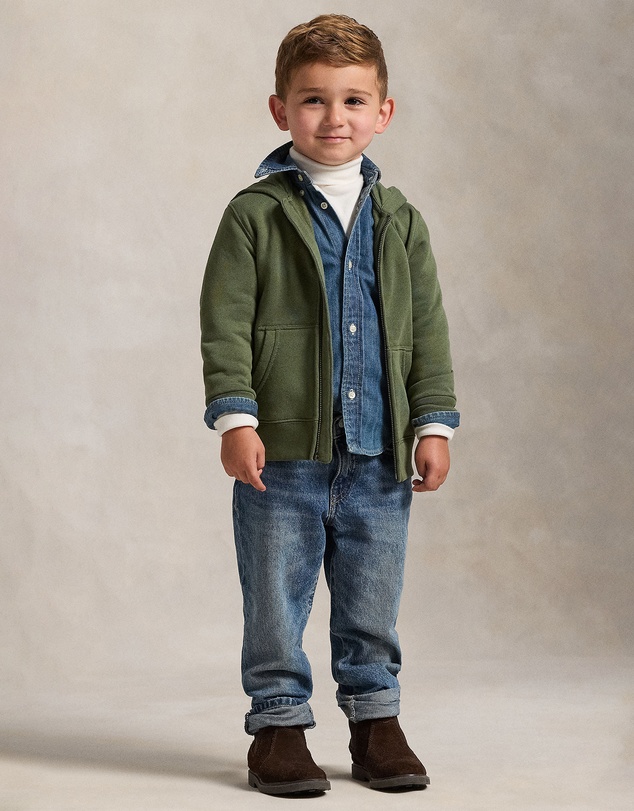 Polo Ralph Lauren - Fleece Full Zip Hoodie - Kids