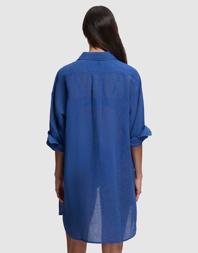 Polo Ralph Lauren - Organic Cotton & Linen Oversized Beach Shirt