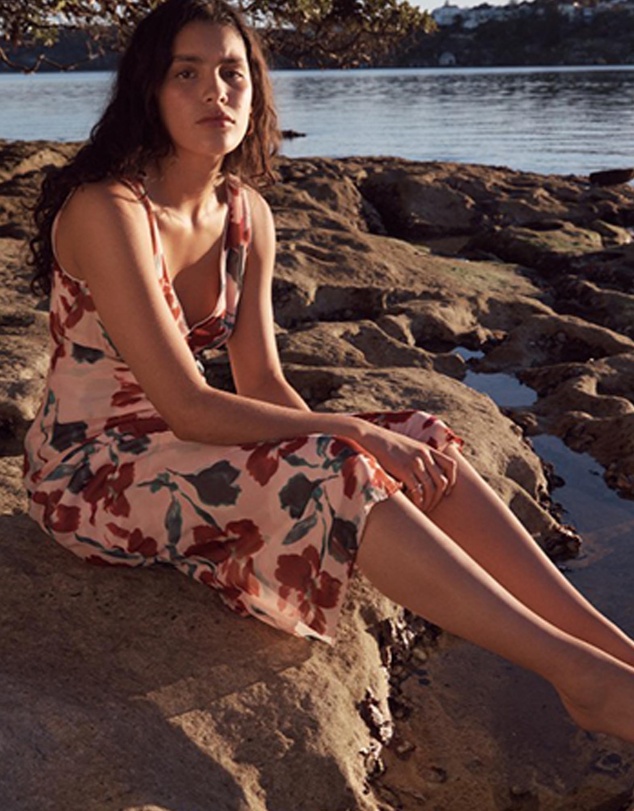 MINKPINK - Arabella Bias Midi Dress
